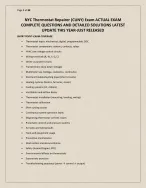 NYC Thermostat Repairer (CUNY) Exam ACTUAL EXAM COMPLETE QUESTIONS AND DETAILED SOLUTIONS