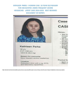 KATHLEEN PARKS I HUMAN CASE STUDY 26 YEAR OLD WITH SEVERE FREQUENT HEADACHES LATEST CASE 2024-2025