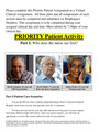 (completed)Priority Patient Assignment as a Virtual Clinical Assignment. All three parts