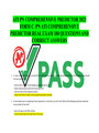RN VATI COMPREHENSIVE PREDICTOR 2023 FORM A, B AND C VATI RN COMPREHENSIVE PREDICTOR 2023 FORM A, B AND C EACH FORM CONTAINS 180 QUESTIONS AND ANSWERS GRADED A PACKAGE DEAL
