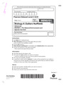 Edexcel A Level 2022 Biology A (Salters Nuffield) PAPER 1: