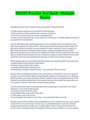 NREMT Practice Test Bank - Multiple Choice Questions And Answers[ Top Solution]