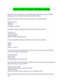 2022 CNA Practice Written Exam Questions And Answers( With Complete Top Solution Rated A) Download