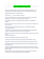 CNA Written Exam NC Questions And Answers 2022/2023 With Complete Top Solution Rated A