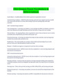 CNA Oregon Exam Vocabulary & Abbreviations Latest Update 2022[ Download To Score An A.]