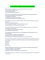 CNA Ilinois State Exam Multiple Choice Questions And Answers( With Complete Top Solution Rated A)