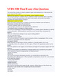 NURS 3280 Final Exam vSim Questions with Answers /56