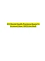 ATI Mental Health Proctored Exam(13 Versions)(New, 2023)(Verified)