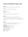 Portage Learning Pharmacology NURS 251 Module 1 - Module 10 Exams, Final Exam, Midterm Exam, Quiz 1-5 Q&A 100% Verified