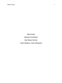 Midterm Paper Legal & Regulatory Aspects Management