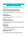 HESI PN Pediatric Exam  / 18 Exam Sets  /  1000+  Questions and answers New  /  2021 / Grade A+