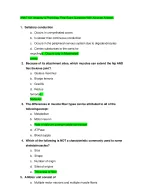 ANAT 101 Anatomy and Physiology Final Exam Questions With Accurate ...