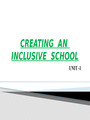 Inclusive Educatin