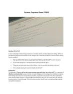 ATI Capstone EXAM 2 Questions and Answers