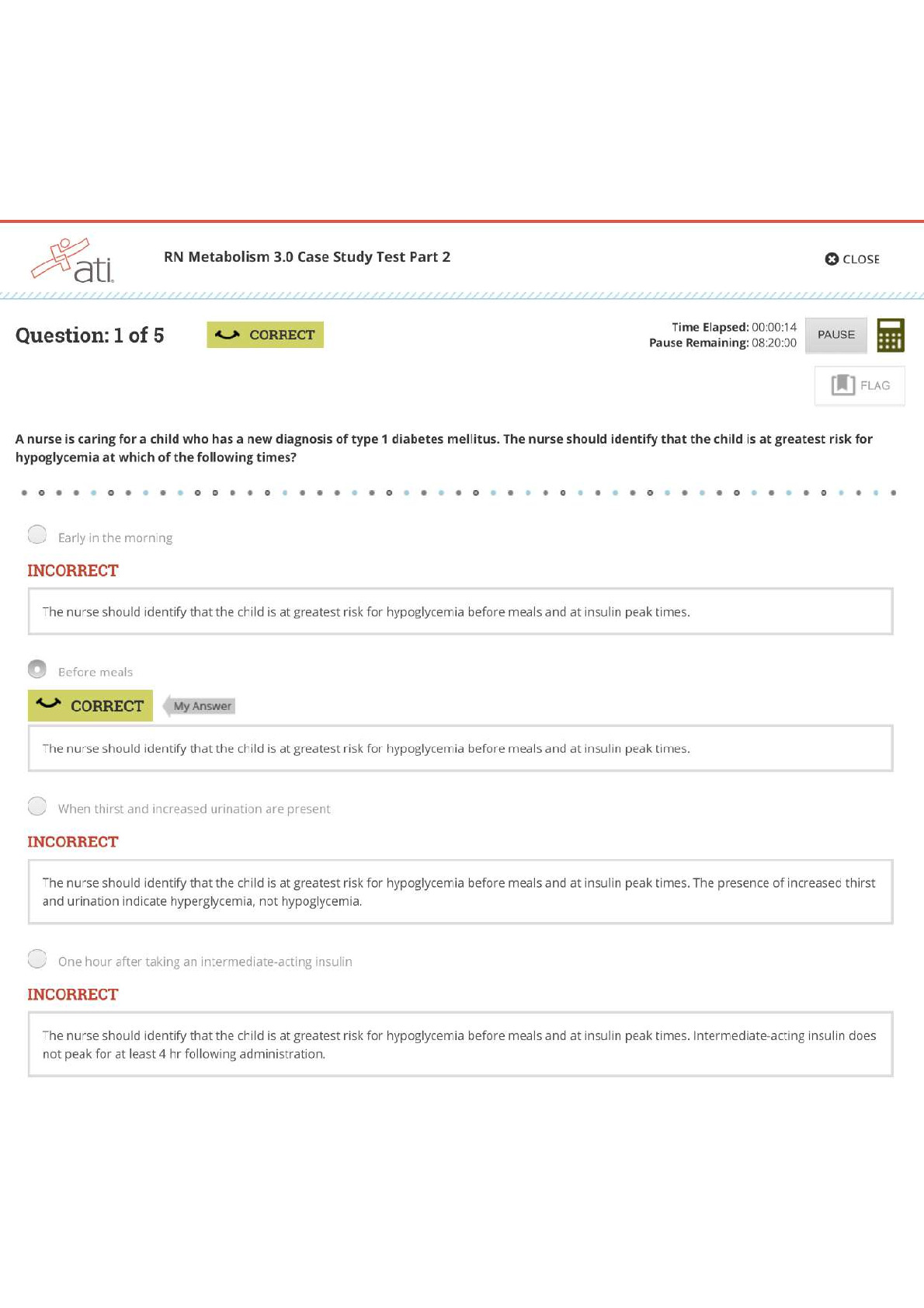 LATEST ATI RN METABOLISM 3.0 CASE STUDY TEST PART 2 COMPLETE VERIFIED SOLUTION/REAL EXAM 2023/2024