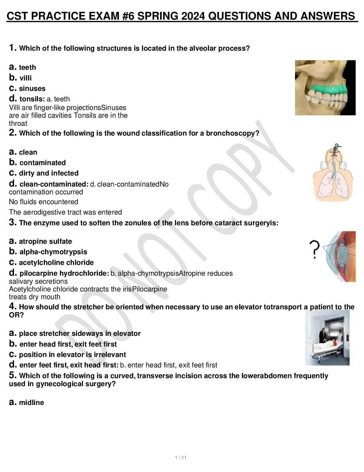 CST EXAM BUNDLE FULLY SOLVED AND APPROVED QUESTIONS AND ANSWERS WELL ...