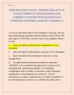 CDIP PRACTICE EXAM 1 NEWEST 2025 ACTUAL EXAM COMPLETE 150 QUESTIONS AND ...