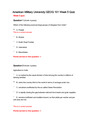 American Military University GEOG 101 Week 5 Quiz