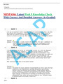 NRNP 6566  Latest Week 9 Knowledge Check With Correct And Detailed Answers (A+Graded)