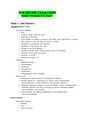 NUR 2502  Multidimensional Care III/MDC3 Exam 2 Study Guide Module 4,5 &6 Latest 2022/2023