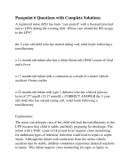Passpoint 6 Questions with Complete Solutions.