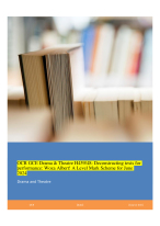 OCR GCE Drama & Theatre H459/48: Deconstructing texts for performance: Woza Albert! A Level Mark Sc