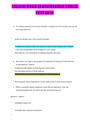 NSG6101 WEEK 10 KNOWLEDGE CHECK TEST QUIZ
