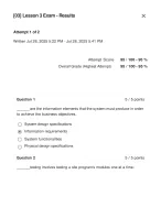 BU 460 Electronic Commerce Exam 3 | Score 95/100 | Ashworth College