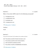 BIOL 240 Test 2 | Score 100/100 | American Public University