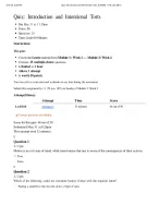 JURI 560 Quiz: Introduction and Intentional Torts | Score 48/50 | Liberty University
