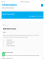 NURS 6630 Final Exam