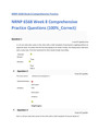 NRNP 6568 Week 8 Comprehensive Practice Questions (100%_Correct)
