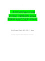 ATI Exit Exam Final LATEST VERSION 2022, FORM A,B,C,D,E,F -FINAL