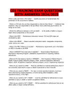 CDI TRAINING EXAM QUESTIONS WITH ANSWERS - DocMerit