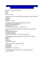 KY Property & Casualty Insurance Exam|43 Questions with Verified Answers