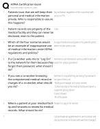 HIPAA EXAMS