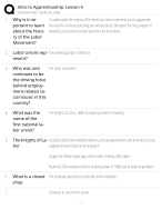 Intro to Apprenticeship  Lesson 4 exam