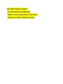 OB PROCTORED EXAM 1 ATI MATERNAL NEWBORN 100% Correct Questions & Answers