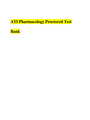 ATI Pharmacology Proctored Test  Bank