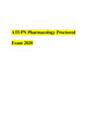 ATI PN Pharmacology Proctored  Exam 2020