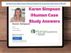 Ihuman Case Study Karen Simpson Reason for Encounter Shortness of ...