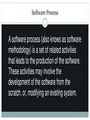 Presentation of Software Process