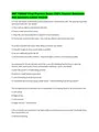 EMT FISDAP Final Practice Exam (100% Correct Questions And Answers ...