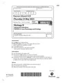 Edexcel AS Level Biology Question Paper 2 June 2023