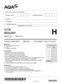 GCSE BIOLOGY