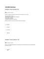 ACC 290 Final Exam 100% QUESTIONS ANA ANSWERS 2022