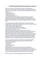 ATI Med-Surg 2023 Hesi Practice Questions Graded A