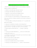 Antimicrobial Agents Exam Review 2025 A+ Grade