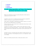 TF-CBT  (100% Solved Questions And Answers All In One Package Deal Solution)