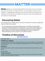 Matter part 1 (Science)